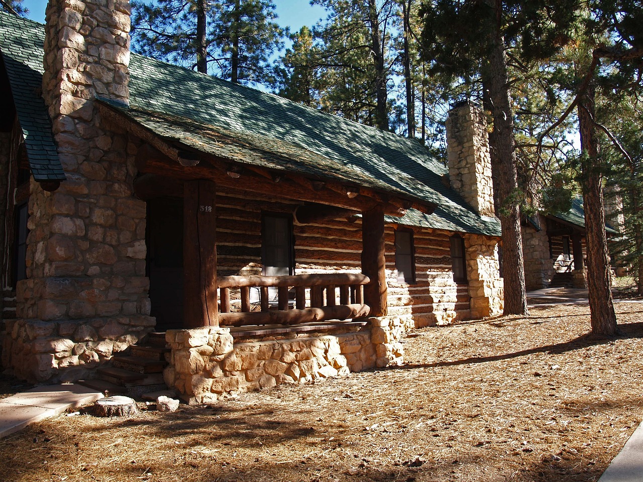 cozy, guest cabin, wood texture