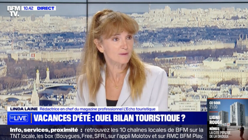Quel est le bilan touristique en France ? La réponse de L’Echo touristique sur BFMTV (Replay)