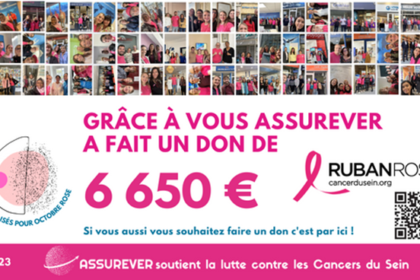 ASSUREVER soutient la lutte contre les cancers du sein