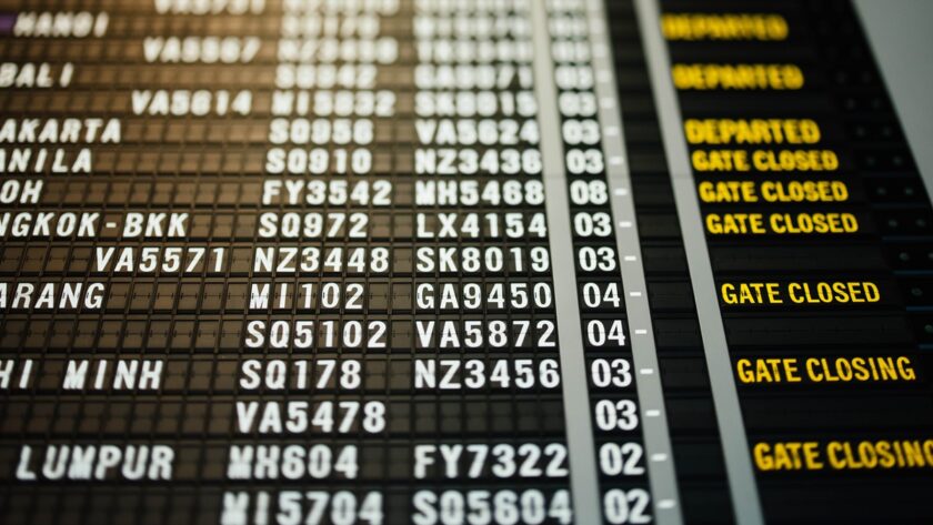 Compagnies aériennes : lesquelles étaient le moins en retard en 2023 ?